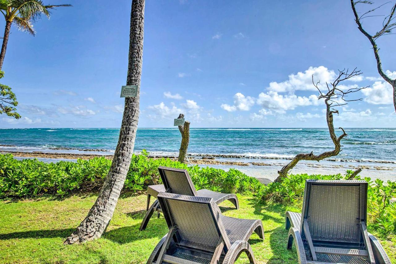 Waipouli Beachfront Condo With Balcony And Ocean Views كابا المظهر الخارجي الصورة