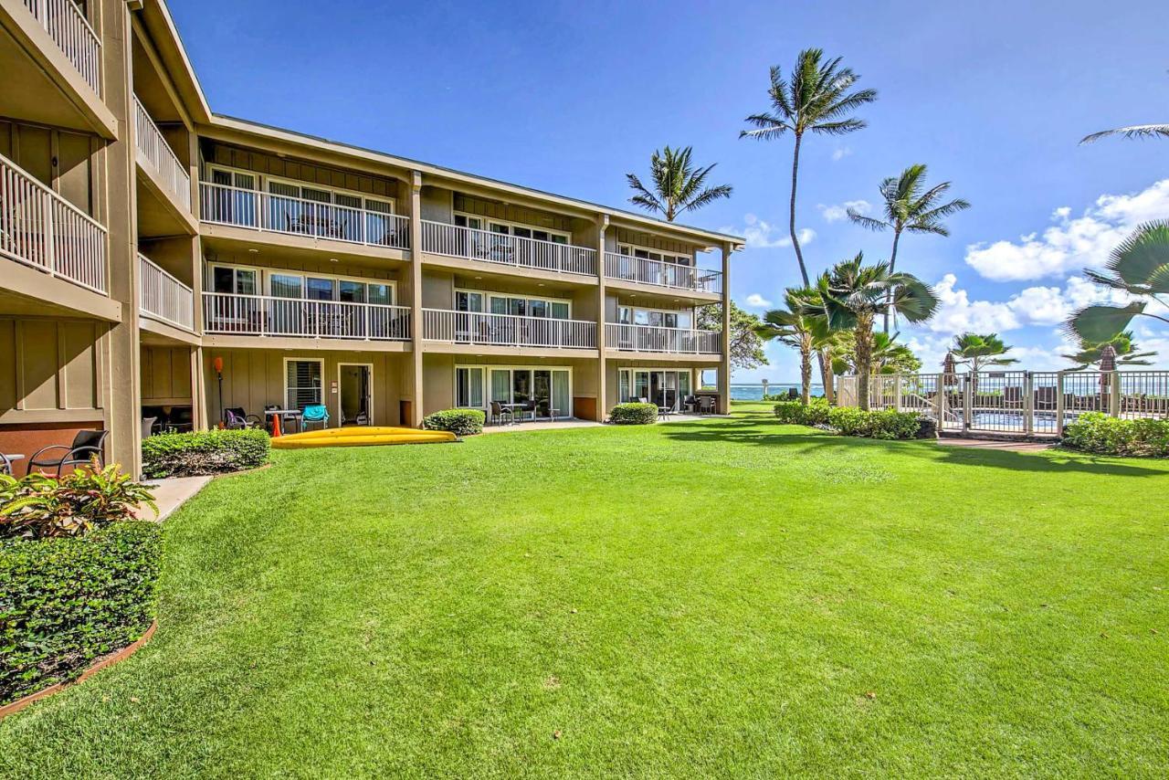 Waipouli Beachfront Condo With Balcony And Ocean Views كابا المظهر الخارجي الصورة